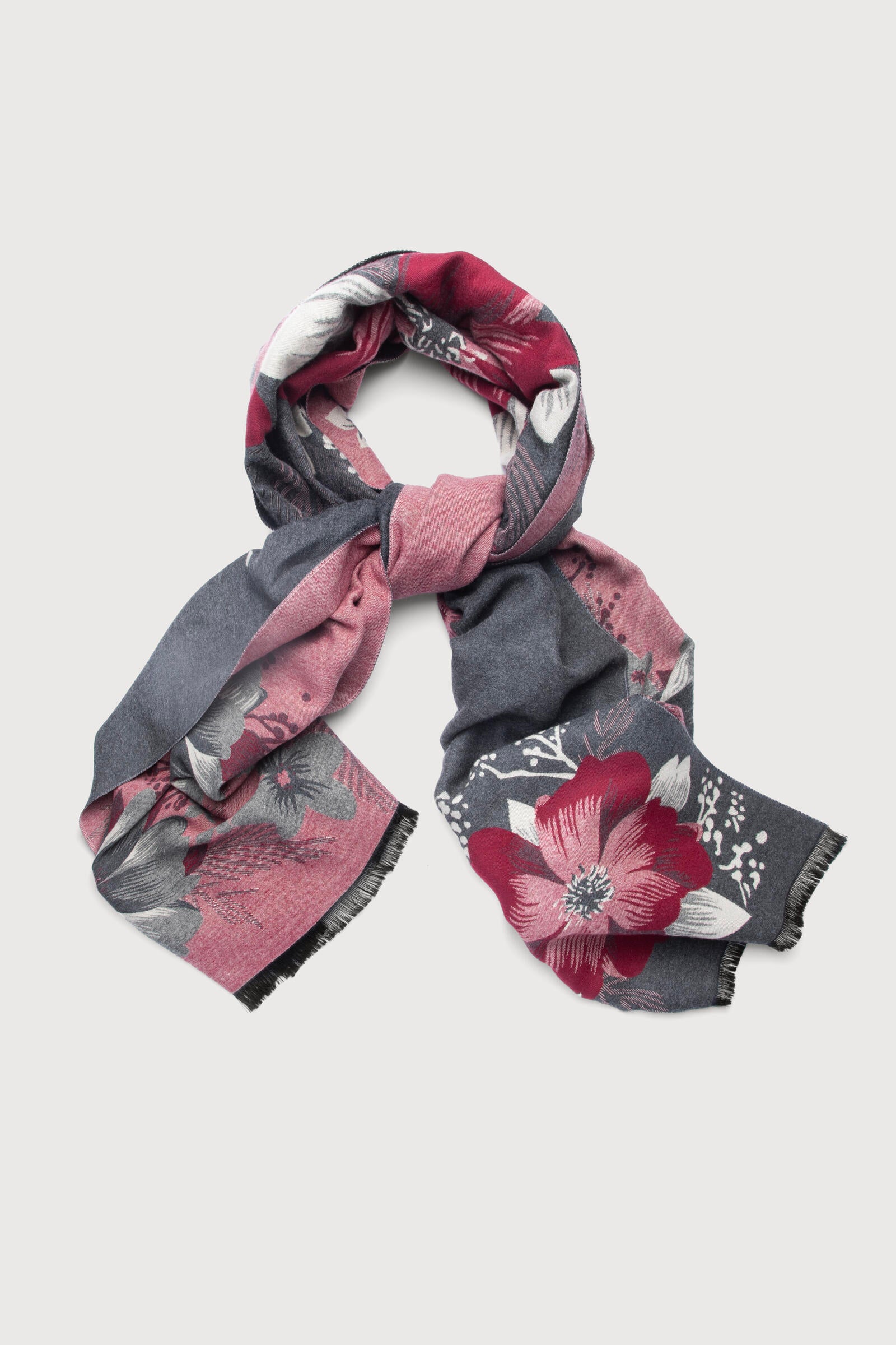 Wool and Silk Scarf Bundle – Saachi Wholesale Floral Medley Scarf by Saachi display picture 1