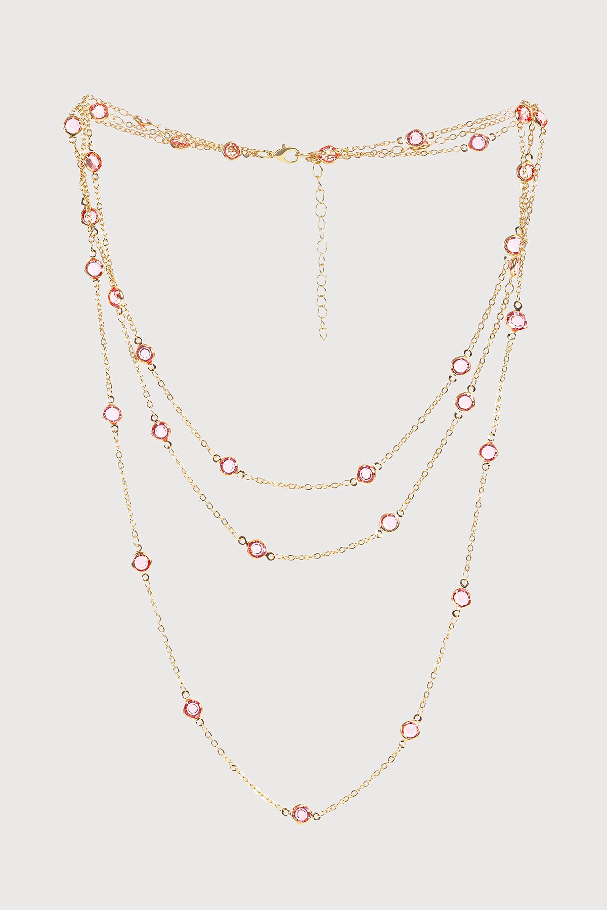 Glass 3-Layer Necklace – SAACHI