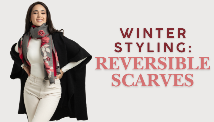 How to Style Reversible Scarves for Winter