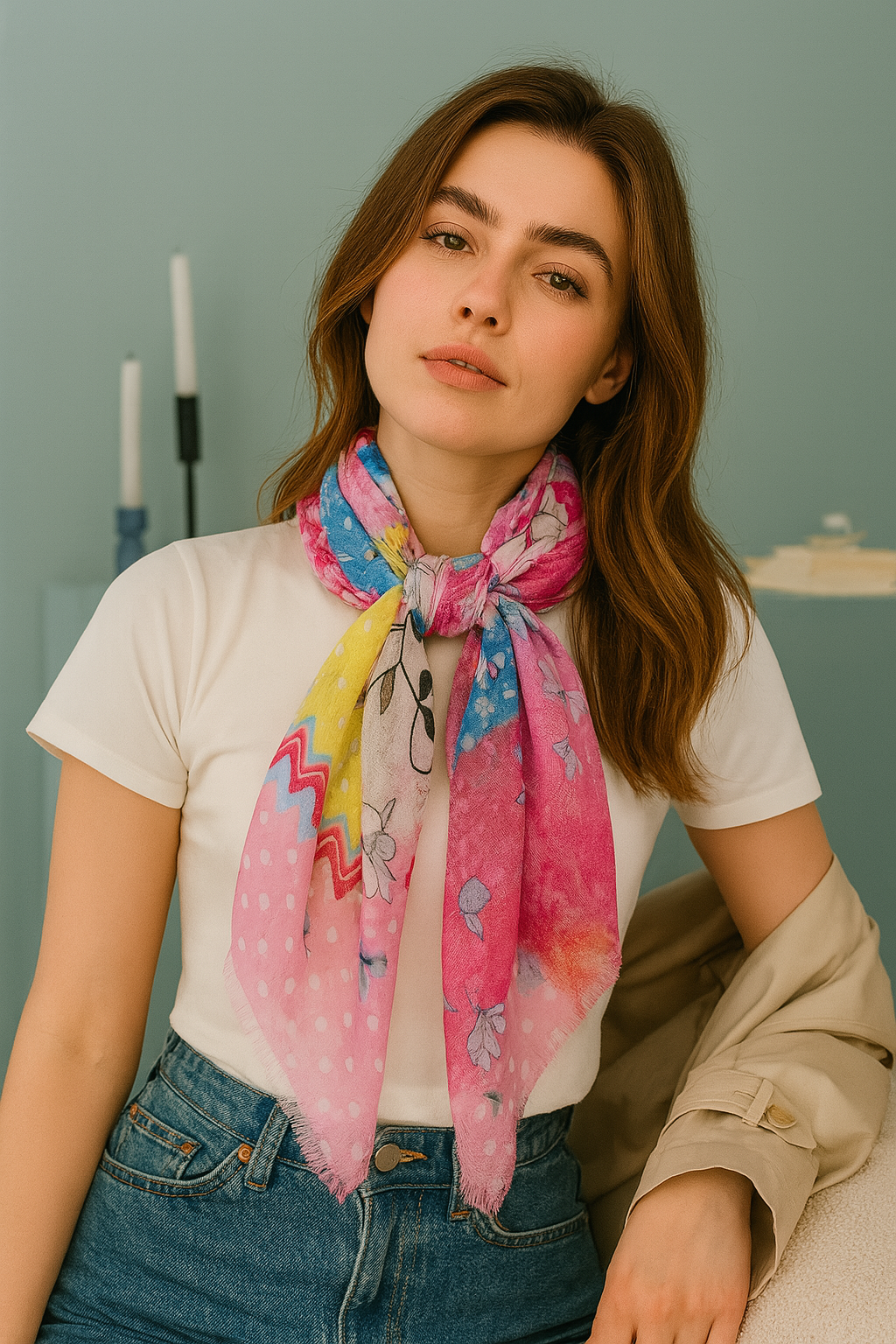 Happy Spring Scarf – SAACHI