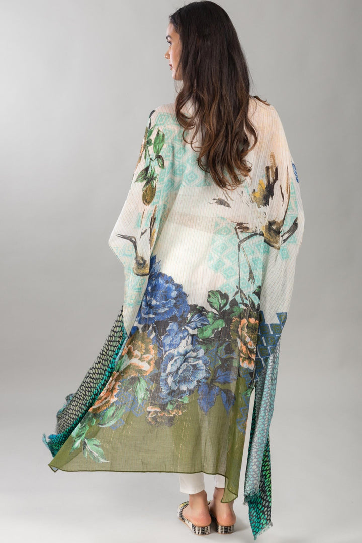 Arabian Night Kimono Olive