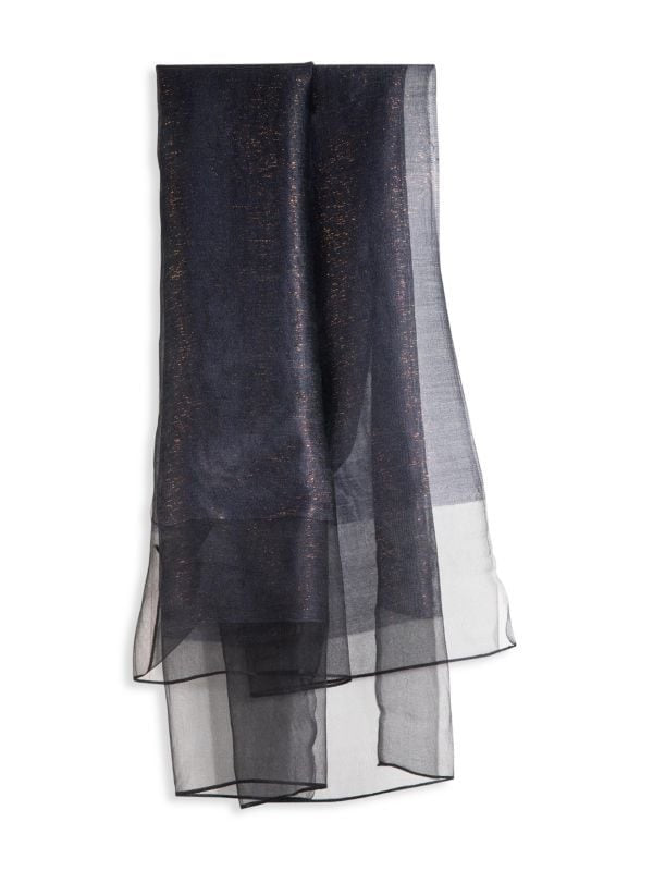 Silk Sparkle Wrap Scarf