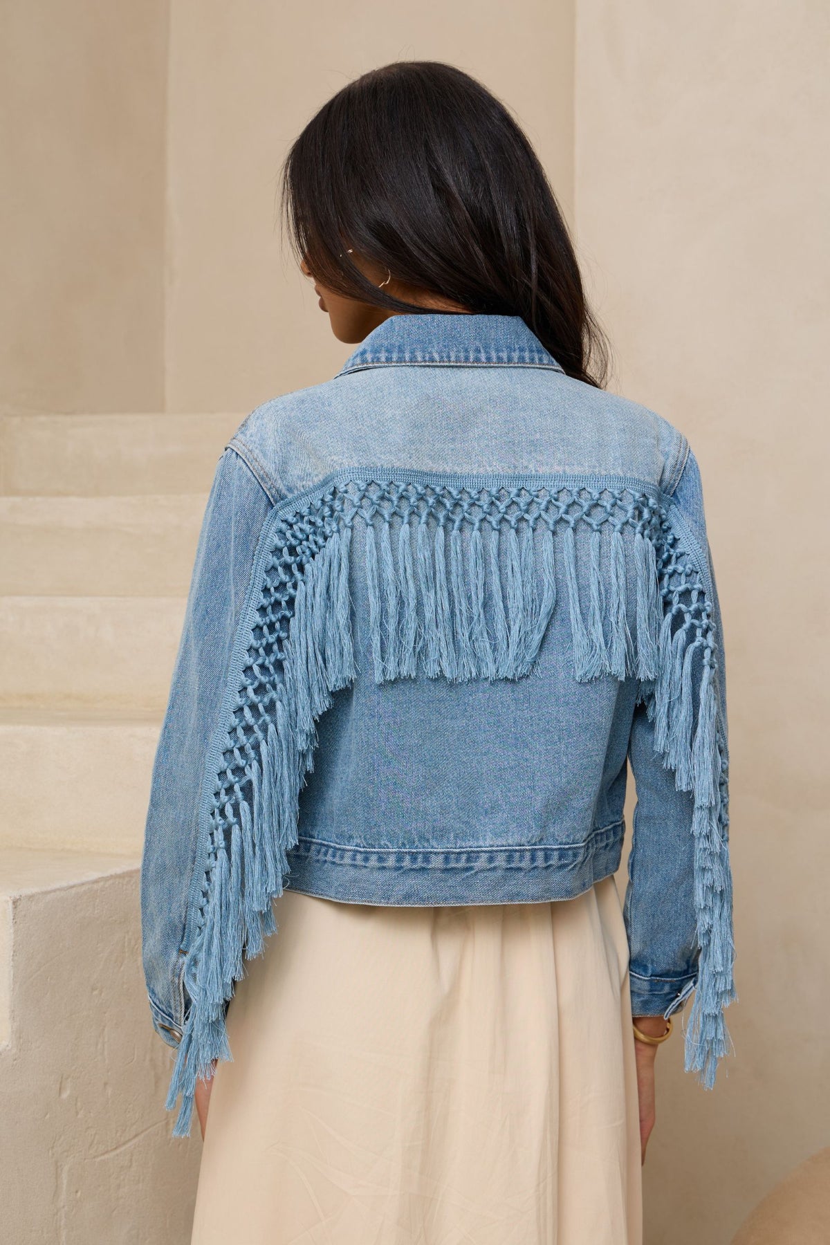 Woven Pocket Denim Jacket – SAACHI