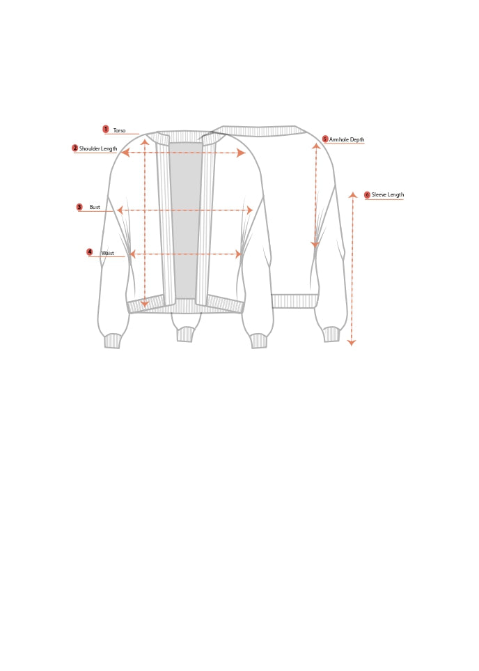 Product measurement diagram
