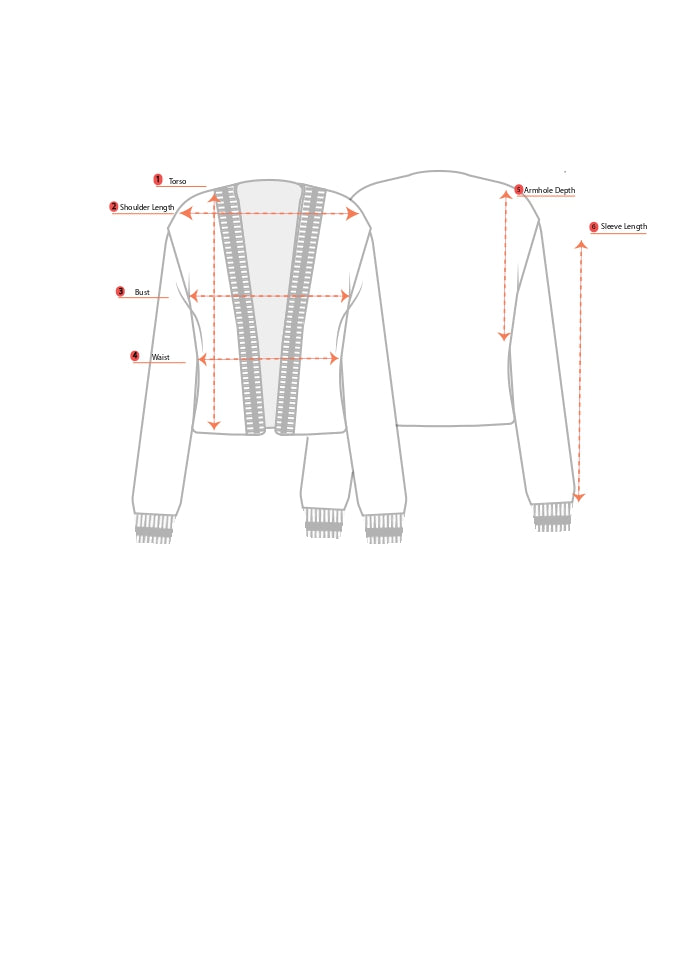 Product measurement diagram