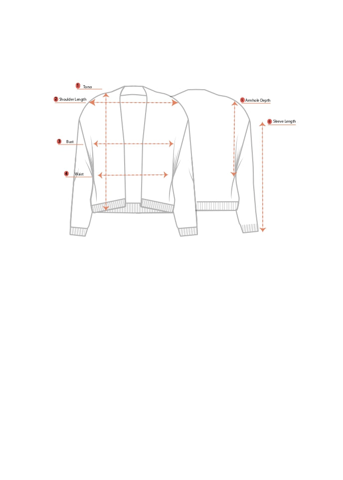 Product measurement diagram
