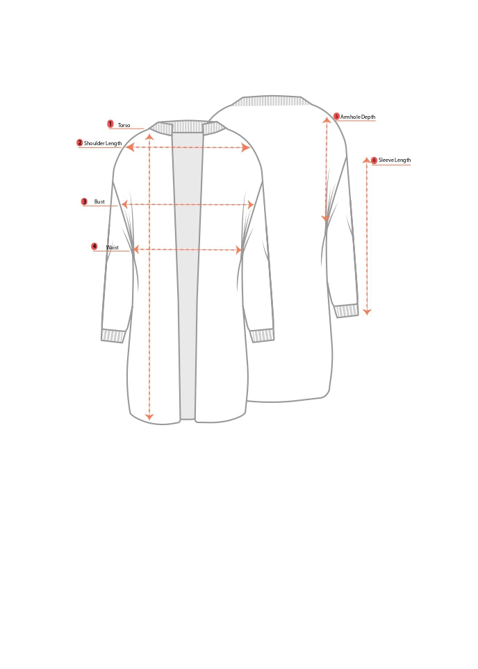 Product measurement diagram