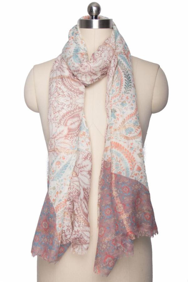 Paisley Scarf For Spring