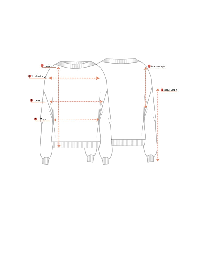 Product measurement diagram