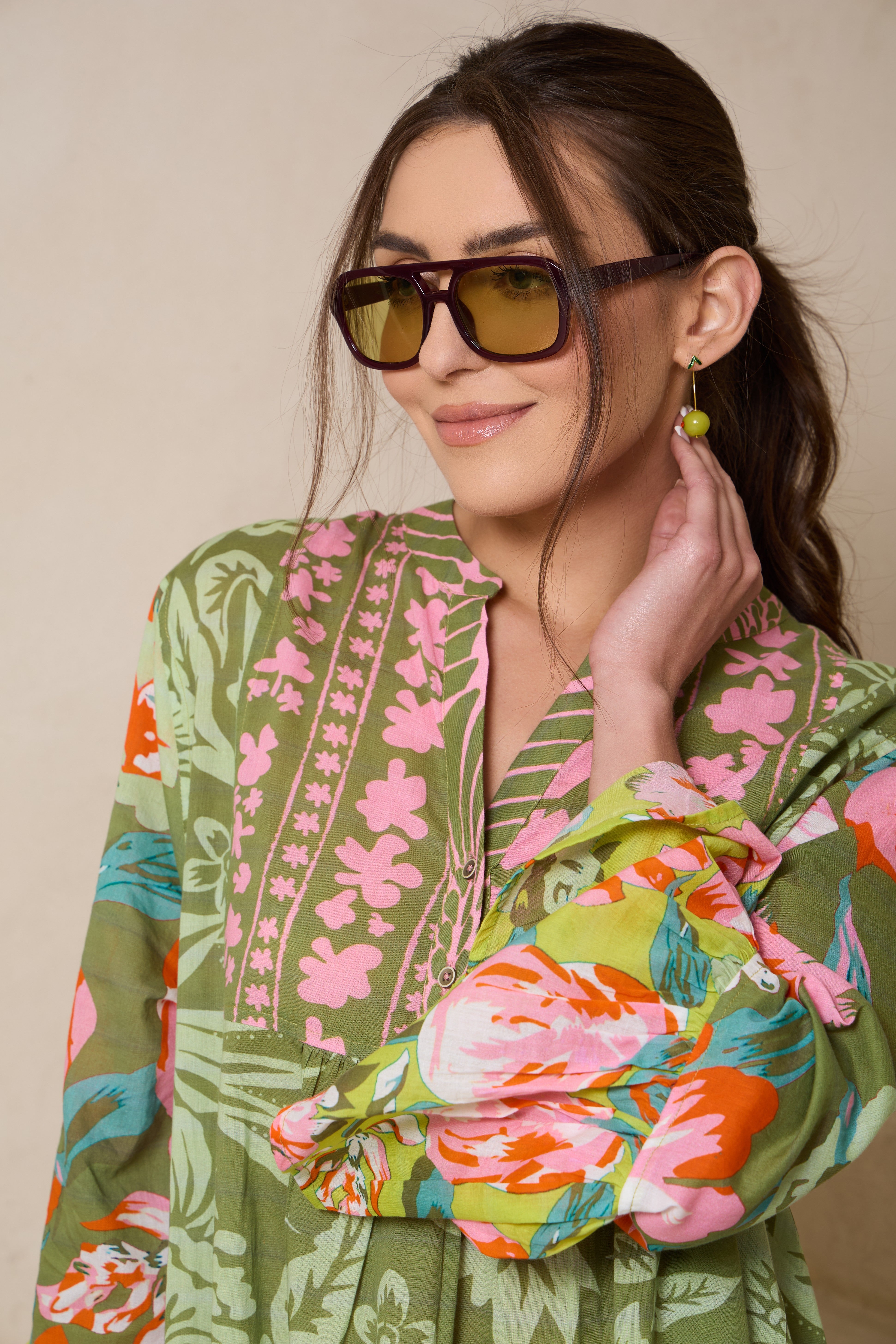 Sunset Tunic Cover Up Dress – SAACHI