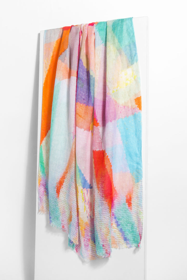 Rainbow Pastel Scarf