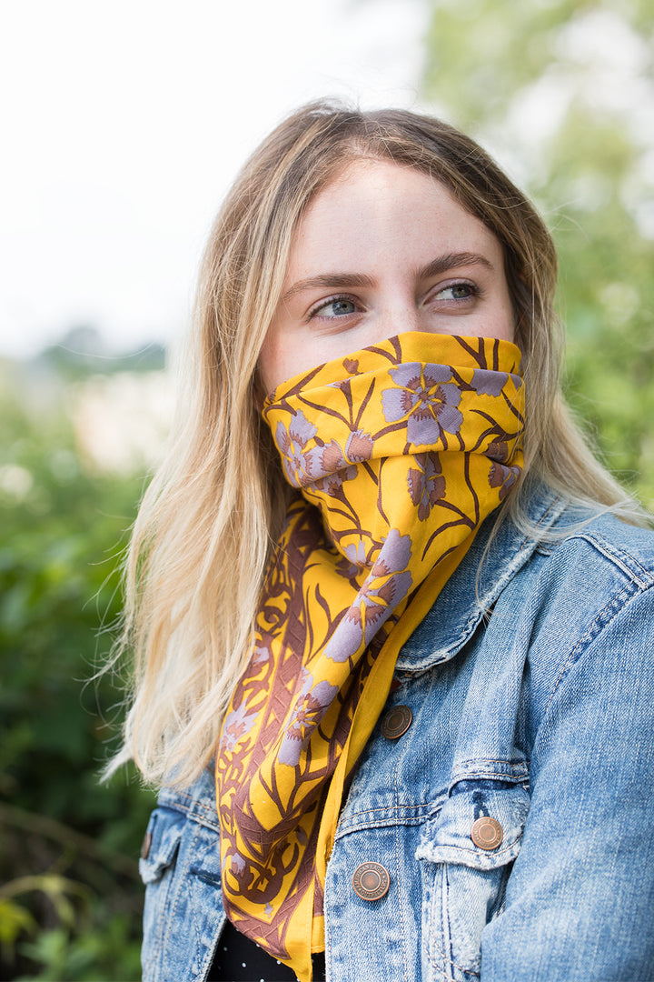 Floral Bandana Versatile