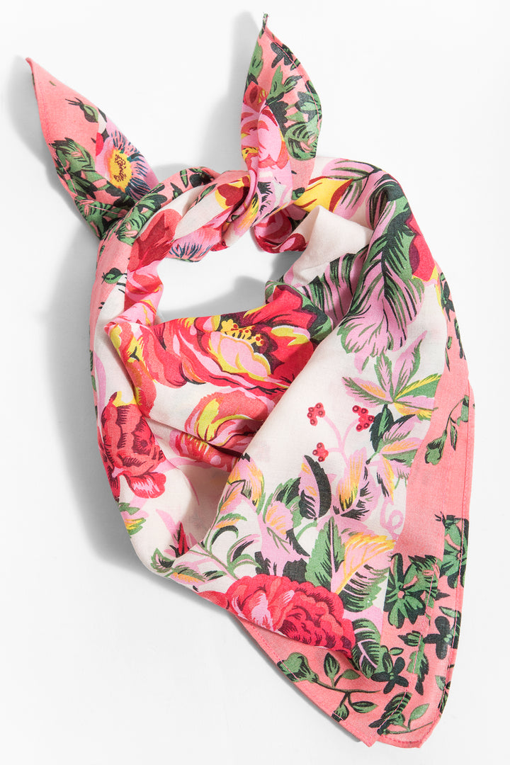 Multi Patterned Floral Bandana