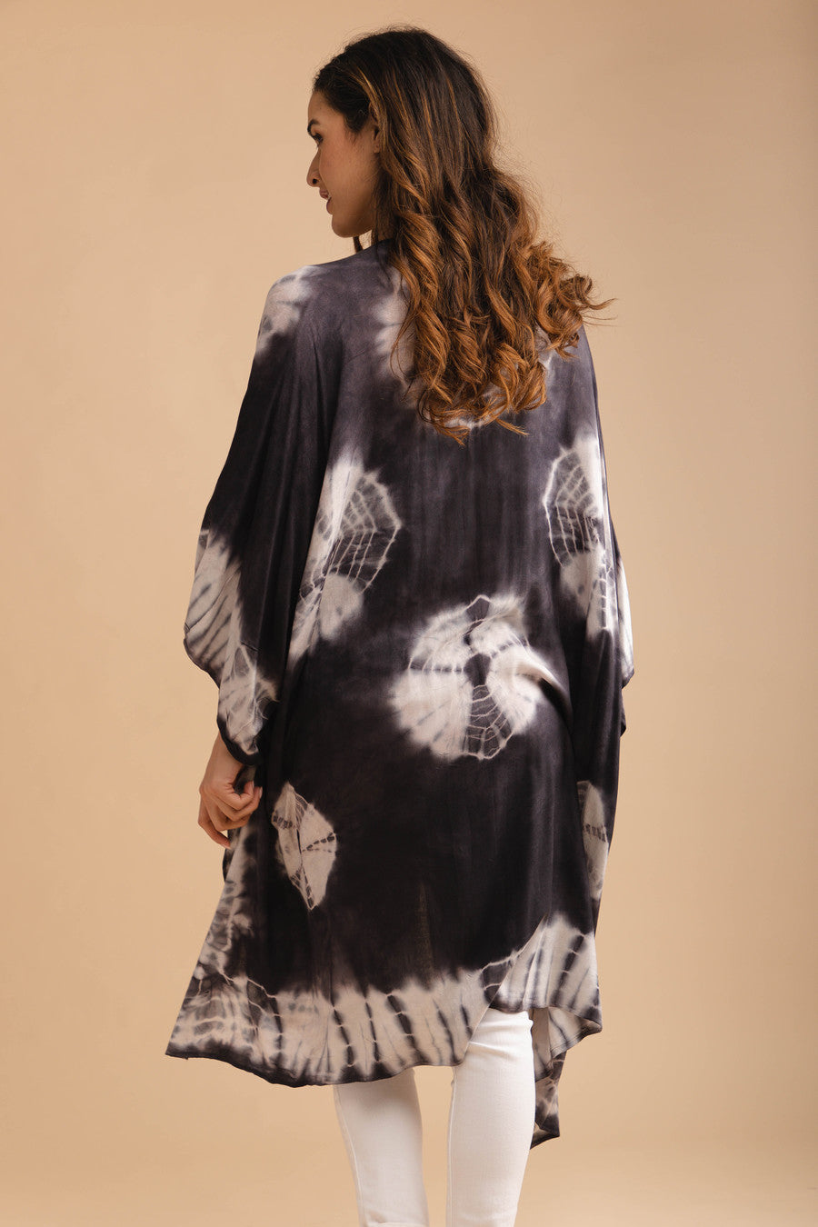 Tie Dye Ruana | 100% Viscose | SAACHI
