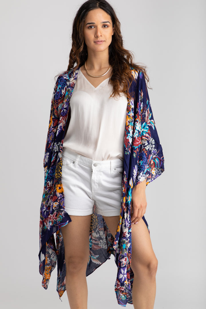 Flowy Floral Kimono