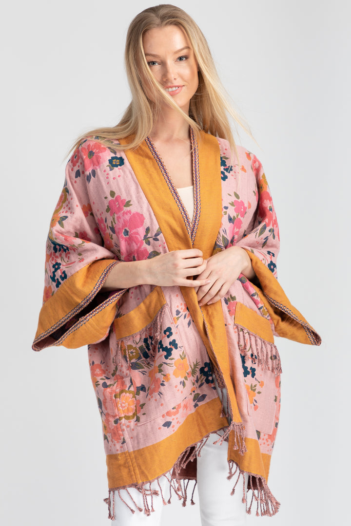 KIRKVILLE FLORAL KIMONO