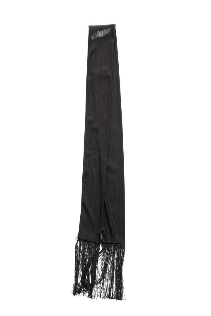 Hand Stitched Skinny Tassels Scarf