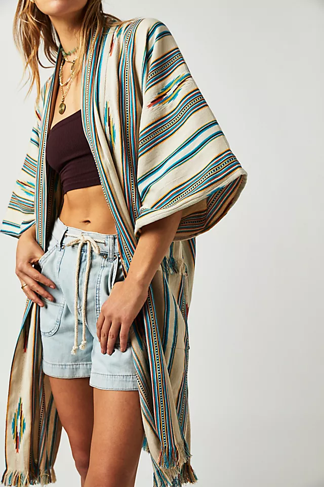 Ikat Striped Jacket