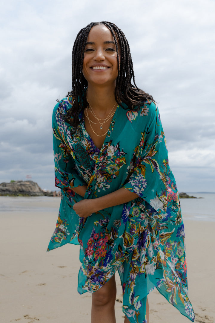 Flowy Floral Kimono