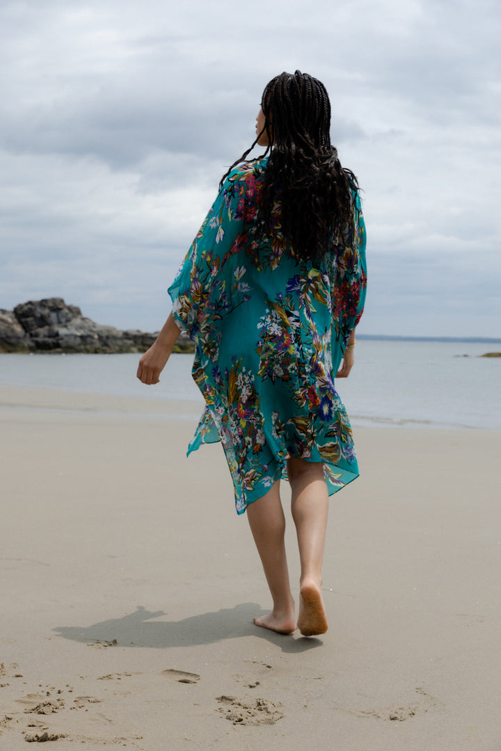 Flowy Floral Kimono