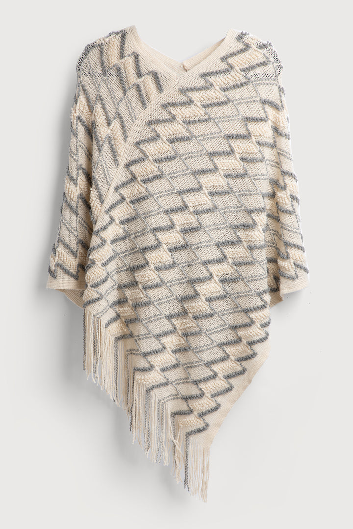 Bohemian Fringe Poncho