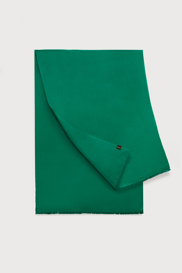 Cashmere Silk Scarf - SAACHI - Sea Green - Scarf