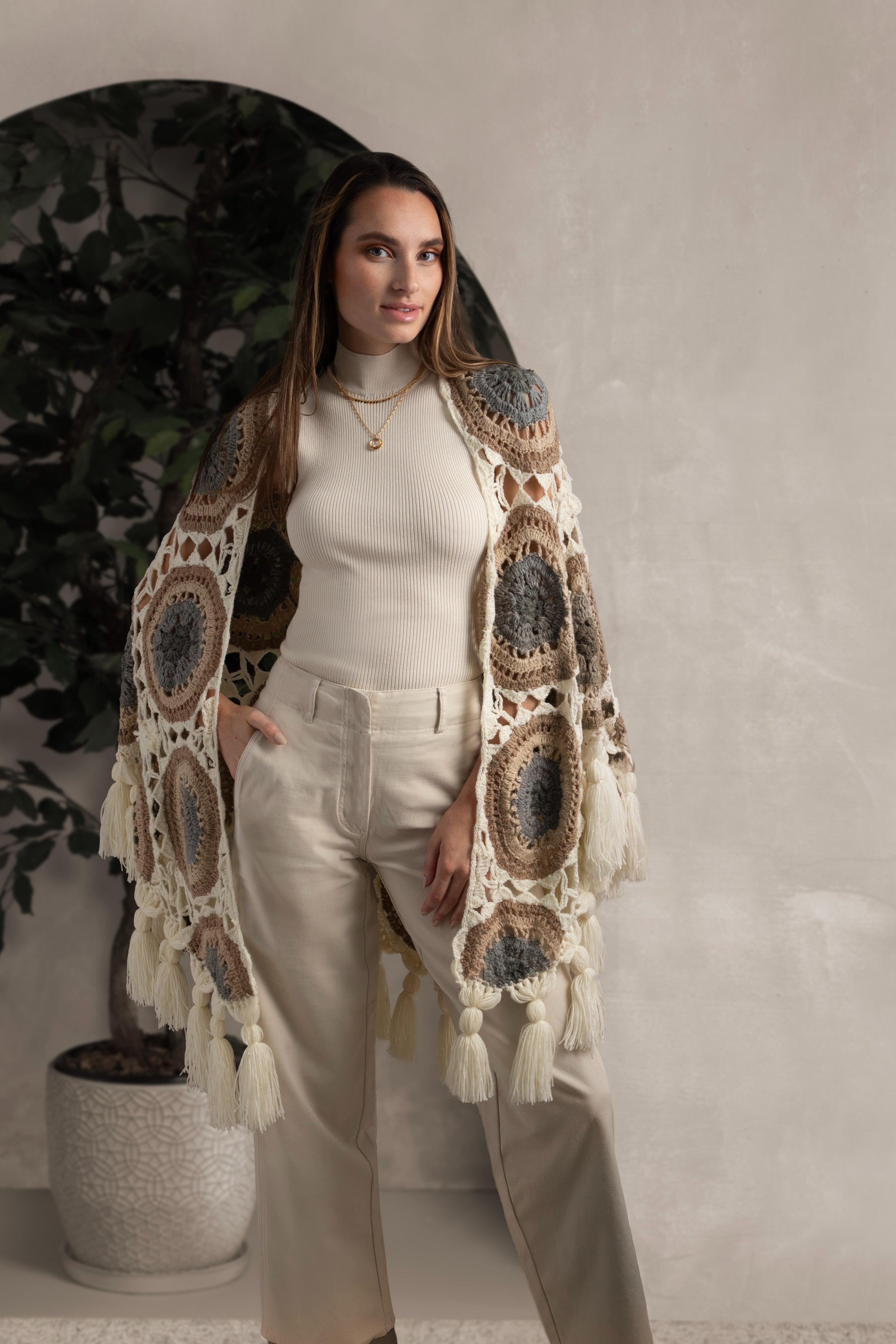 Crocheted Sunshine Shawl – SAACHI