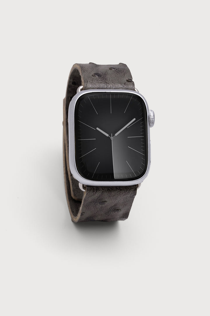Aileen Leather Apple Watch Band Dim Gray