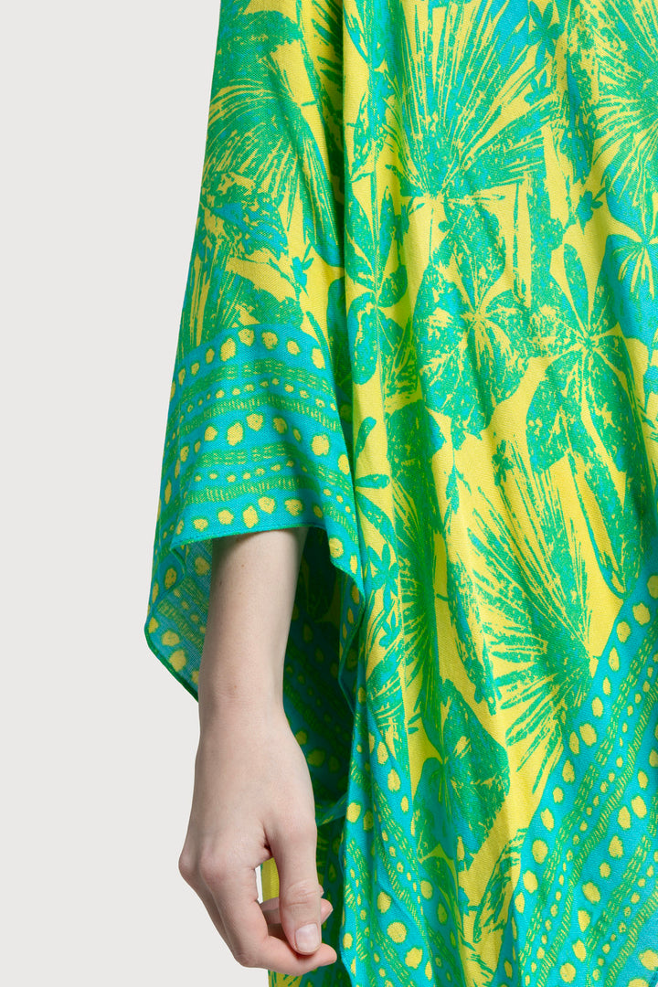 Tropical Print Kimono