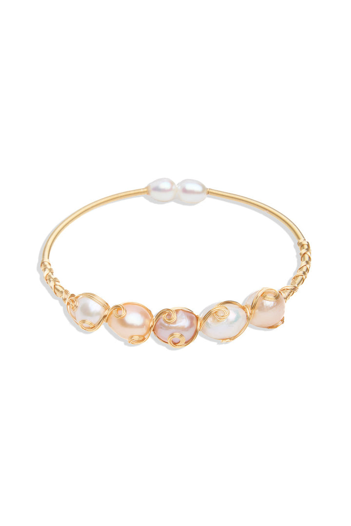 Freshwater Pearl Bracelet Cuff