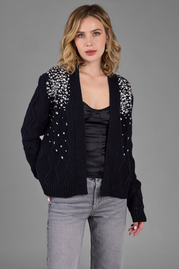 Jewel Embellished Cardigan