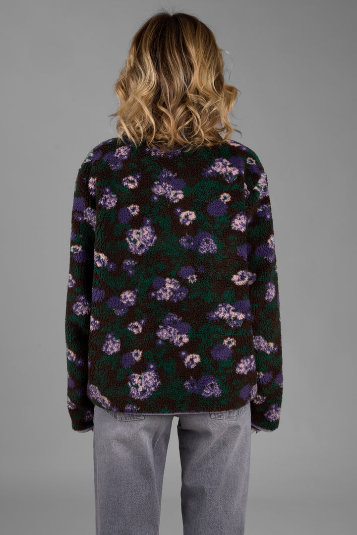 Floral Sherpa Jacket