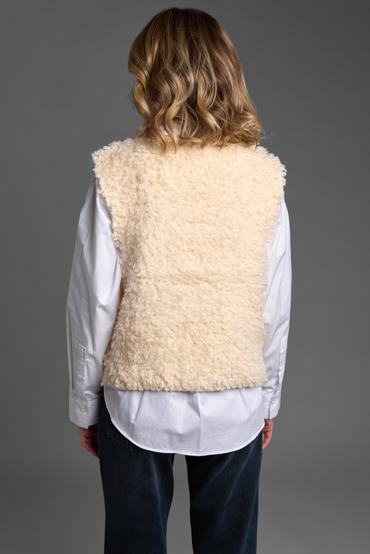 Looped Knit Sweater Vest