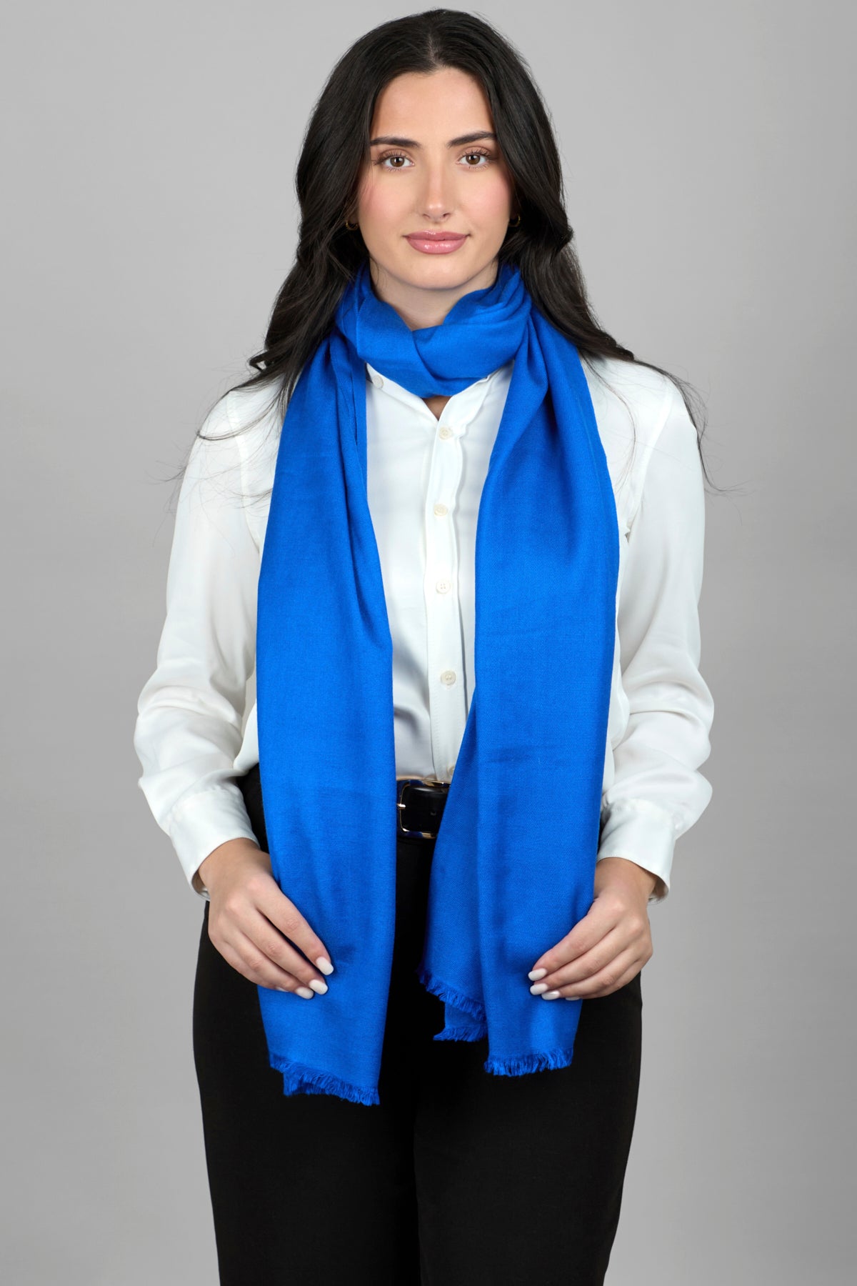 Selling Blue Scarf Women, Cashmere Silk Scarf, Wrap Cashmere Silk,