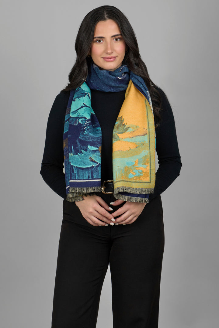 Lily Bold Reversible Scarf