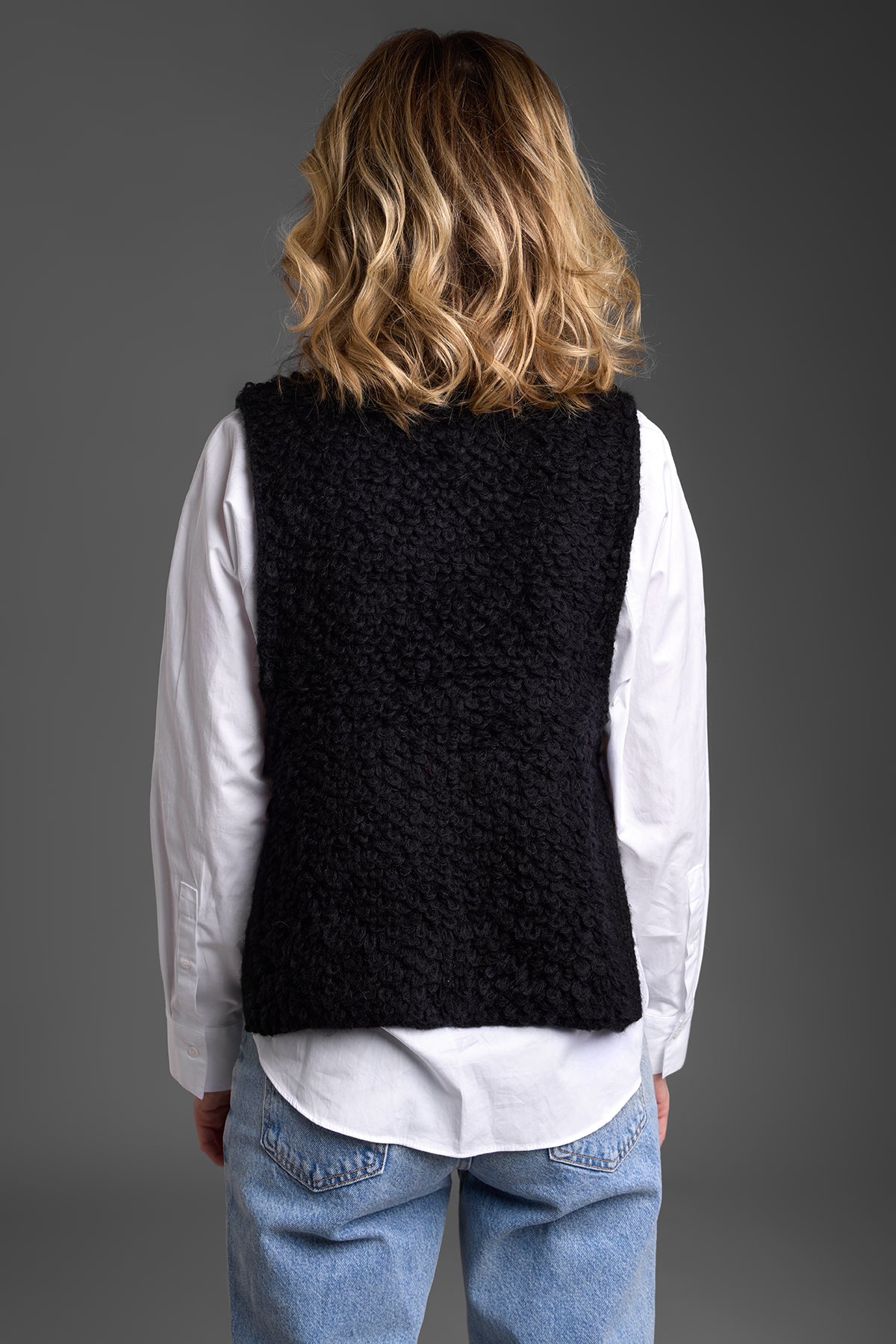 Looped Knit Sweater Vest – SAACHI