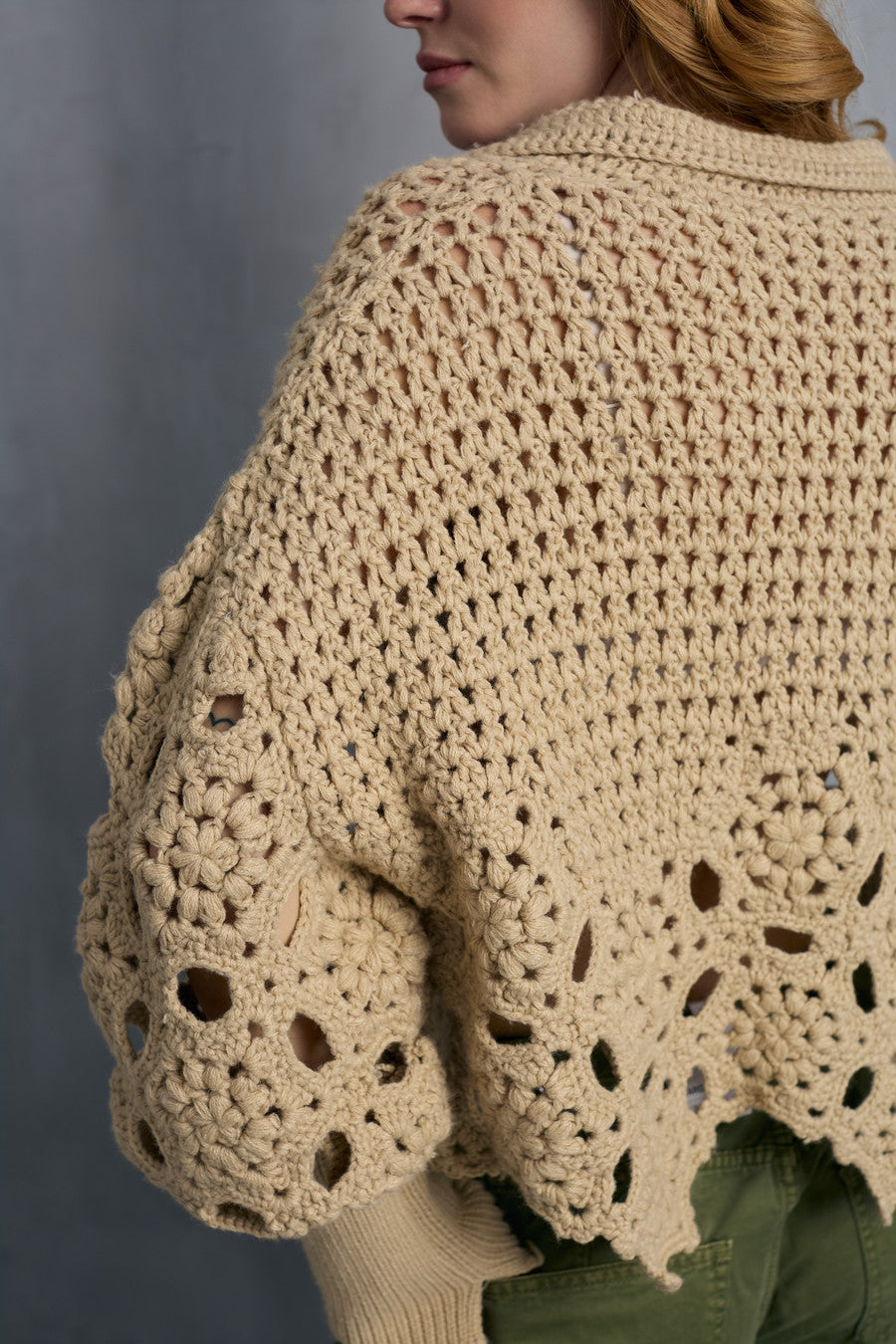 Floral Crochet Pullover Sweater – SAACHI