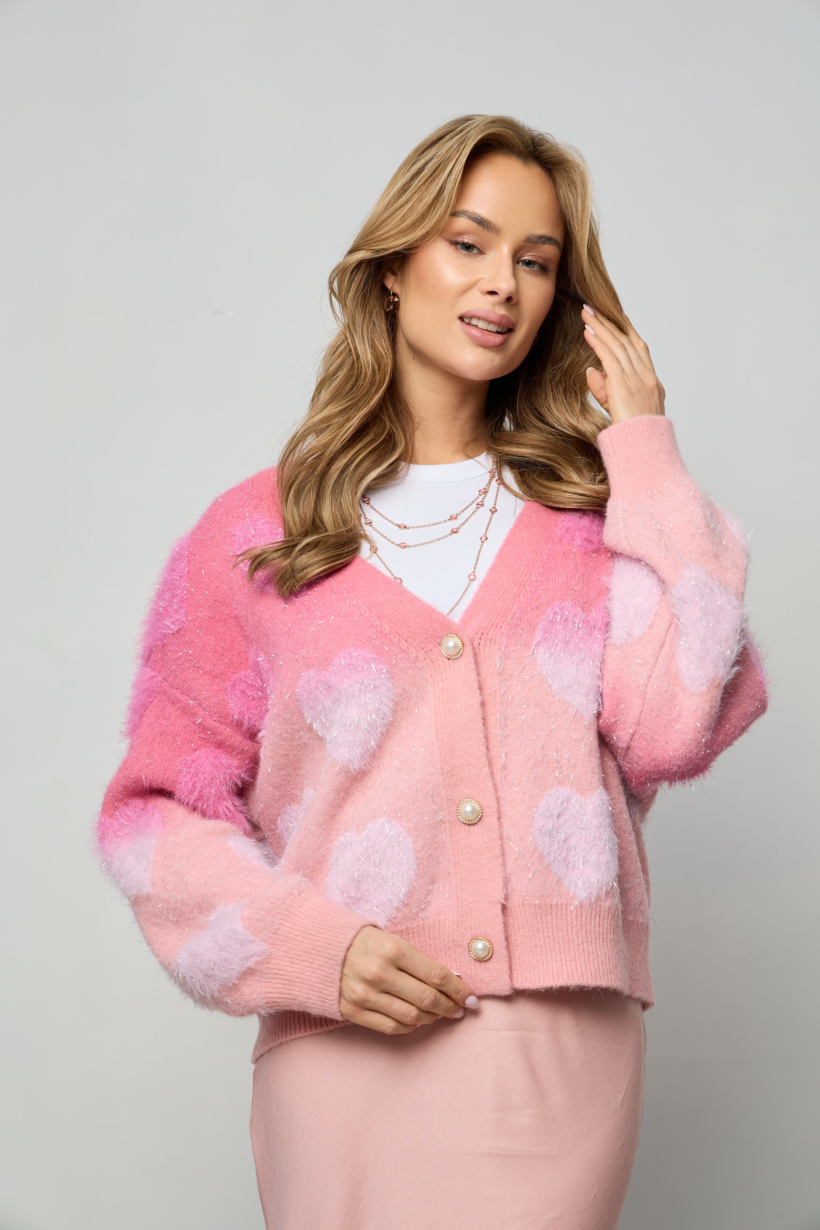 Soft Heart Ombre Cardigan – SAACHI