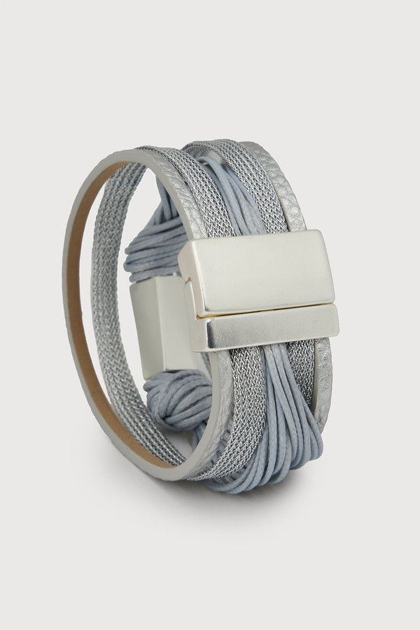 Rectangle Charm Cord Bracelet – SAACHI