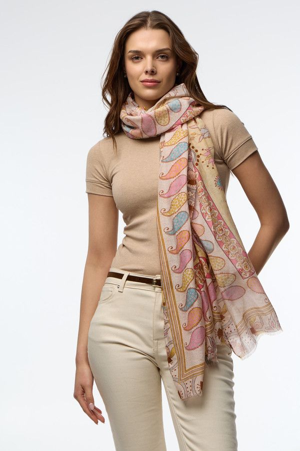 Paisley Palm Scarf – SAACHI