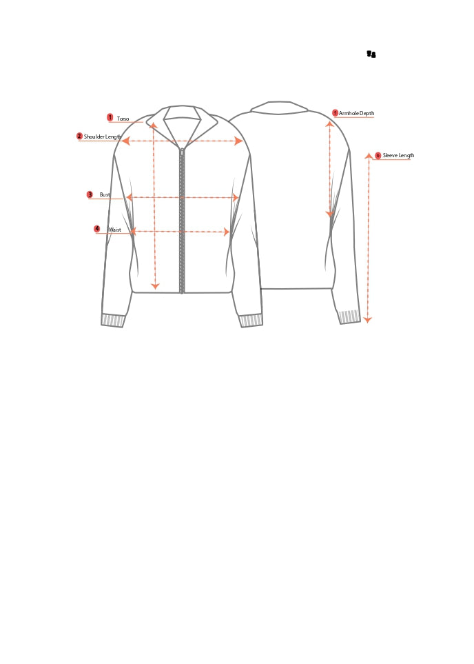 Product measurement diagram
