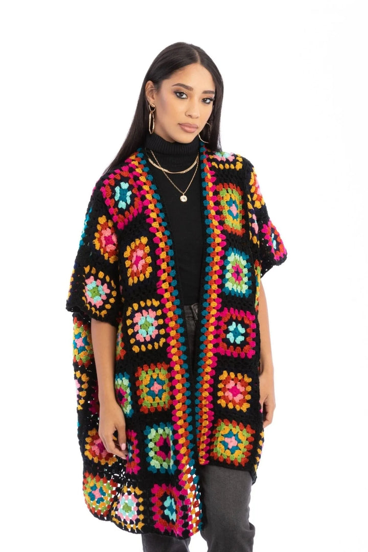 Noni Granny Crochet Black