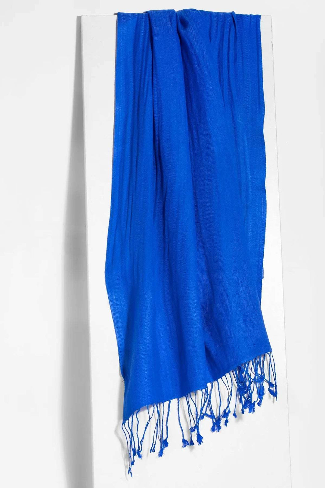 Cashmere Silk Scarf Blue