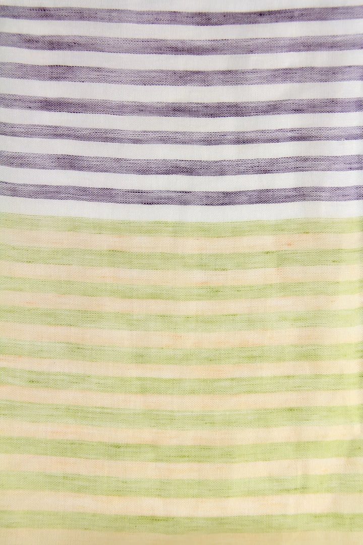 Zebra Spring Multi Stripe Scarf Light Multi