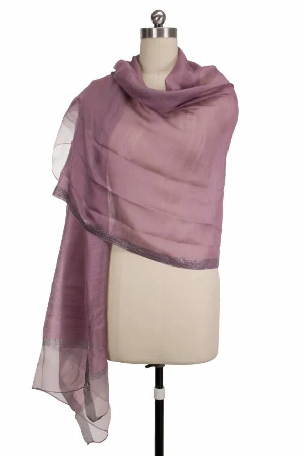 Shimmer and Shine Scarf Palevioletred