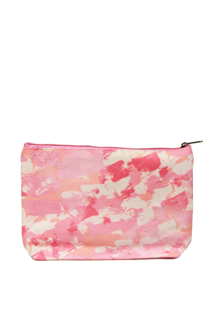 Brushed Cosmetic Bag Light Pink