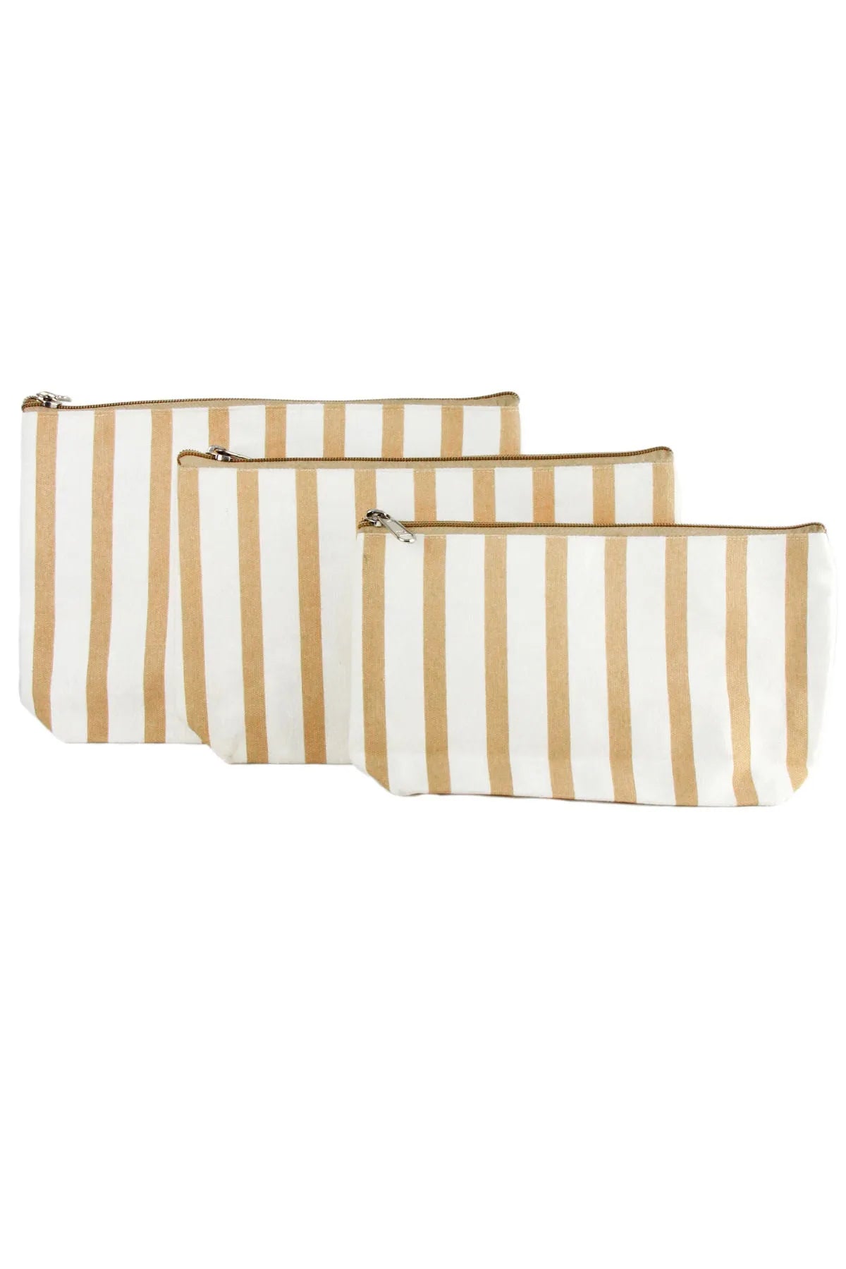 Striped makeup bag – Swanky Indian Boutique