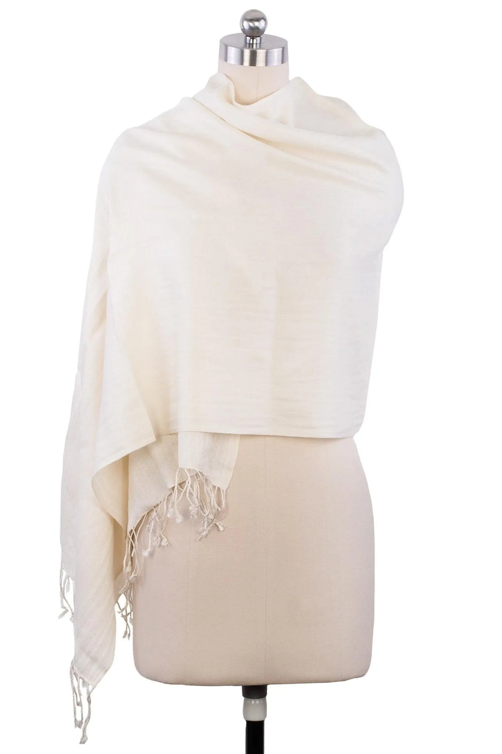 Pashmina Regular Scarf Ivory