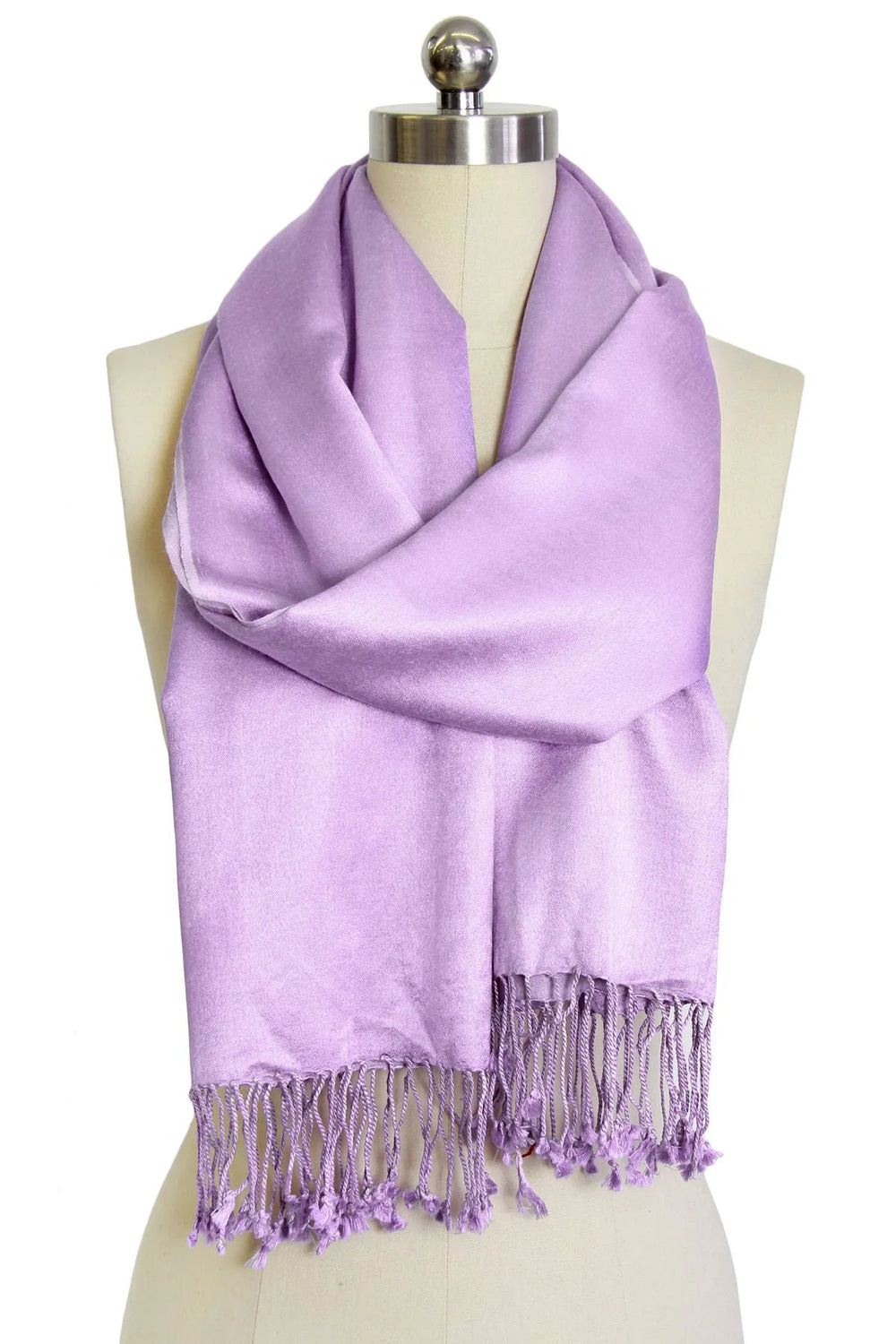 Pashmina Satin Scarf Violet