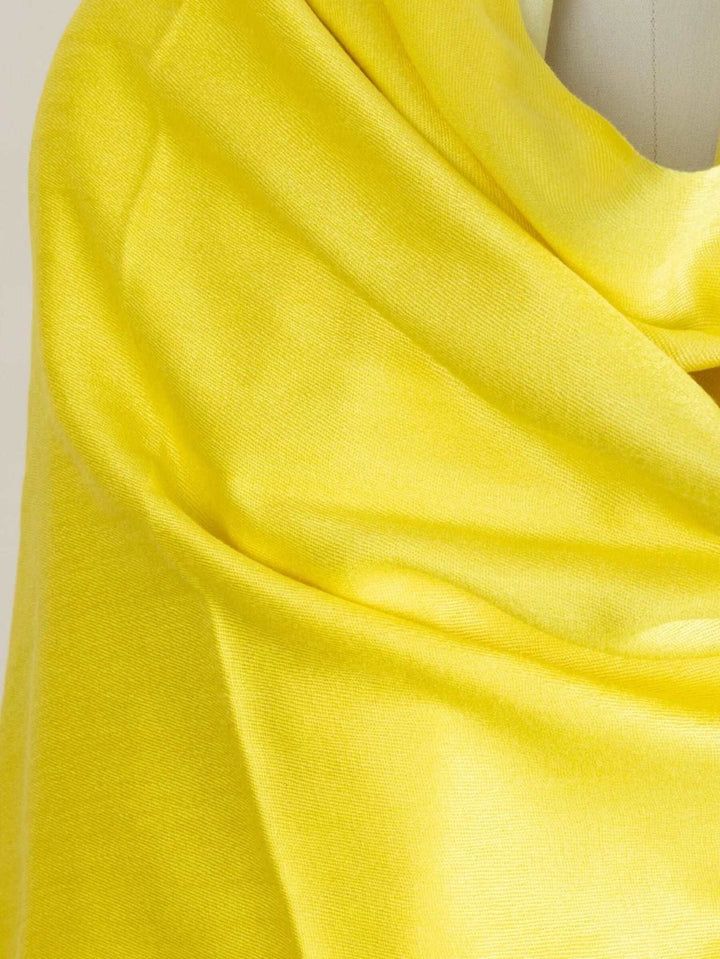 Cashmere Ombre Scarf Yellow
